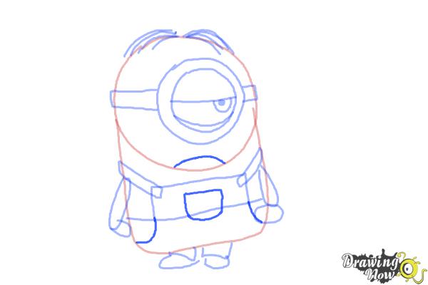 How to Draw a Minion - Step 8