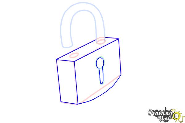 How to Draw a Key and Lock - Really Easy Drawing Tutorial