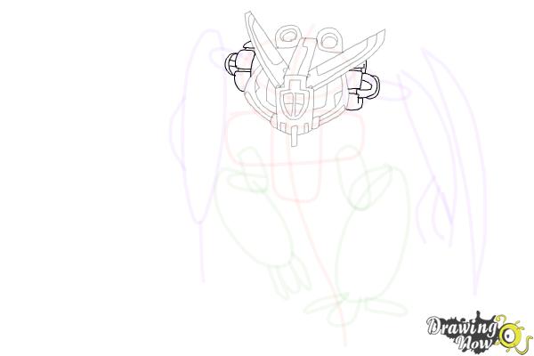 How to Draw a Mech - Step 10