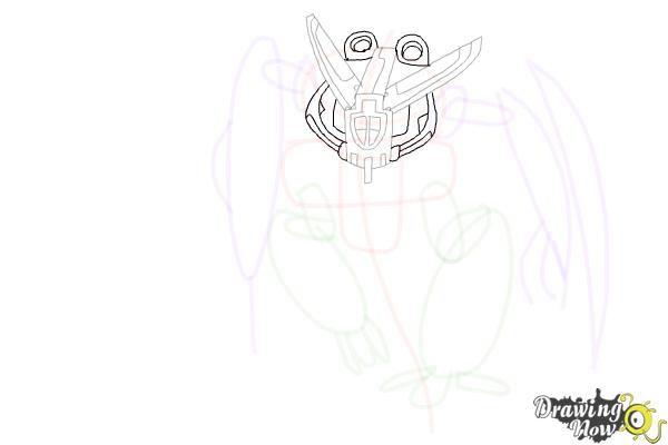 How to Draw a Mech - Step 9