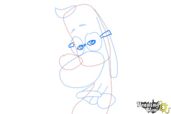 How to Draw Mr. Peabody from Mr. Peabody &Amp; Sherman - Step 7