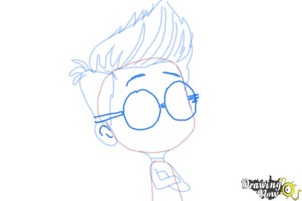 How to Draw Sherman from Mr. Peabody &Amp; Sherman - Step 6