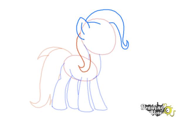 How to Draw Trixie Lulamoon from My Little Pony Friendship Is Magic - Step 5