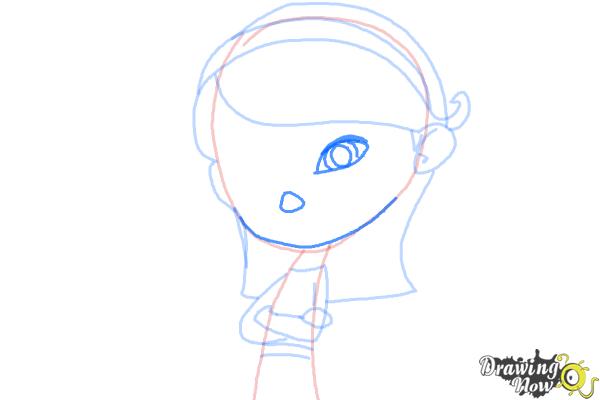 How to Draw Penny Peterson from Mr. Peabody &Amp; Sherman - Step 6