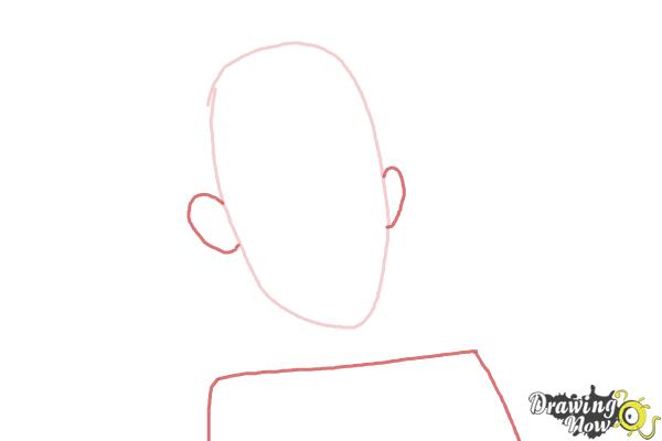 How to Draw Paul Peterson from Mr. Peabody &Amp; Sherman - Step 2