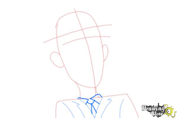 How to Draw Paul Peterson from Mr. Peabody &Amp; Sherman - Step 5
