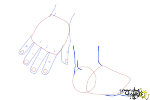 How to Draw Body Parts - Step 6