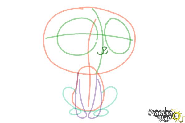 How to Draw a Cute Cat - Step 5 How to Draw a Cute Cat - Step 5