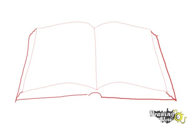 How to Draw a Book  A Fun and Easy Book Drawing Tutorial