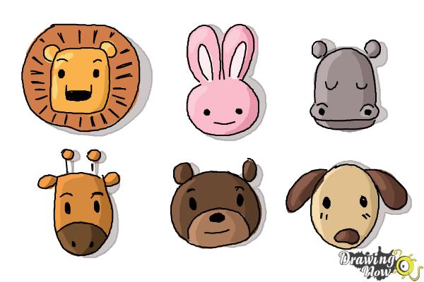 18 Easy Animal Drawings For Kids - Muqaddas Ishfaq - Medium-saigonsouth.com.vn