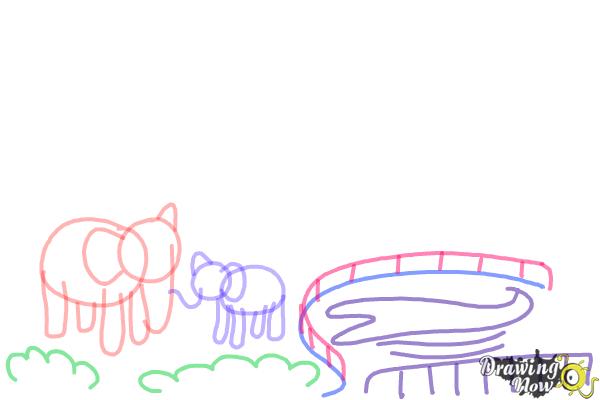 How to Draw a Zoo - Step 5