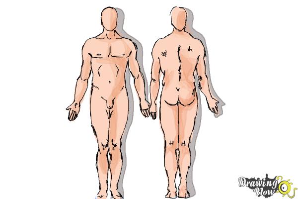 How to Draw Bodies - Step 11