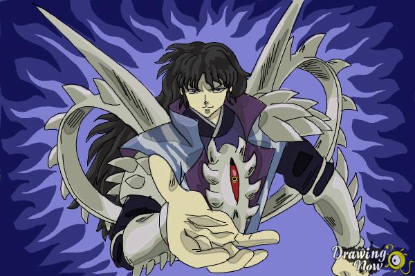 How to Draw Naraku from Inuyasha - Step 20 How to Draw Naraku from Inuyasha - Step 20