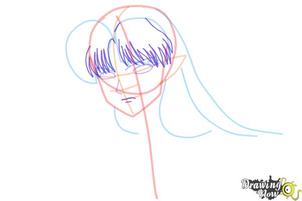 How to Draw Sesshomaru from Inuyasha - Step 6