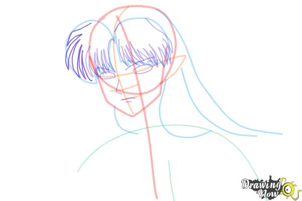 How to Draw Sesshomaru from Inuyasha - Step 7