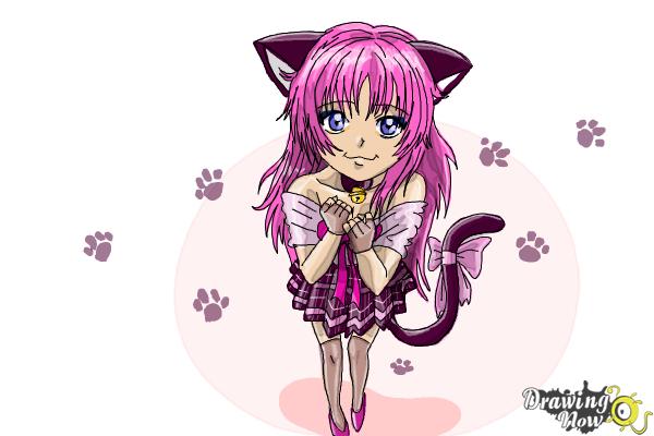 Drawing Anime Neko Girl Step By Step, Drawing Anime Neko An…