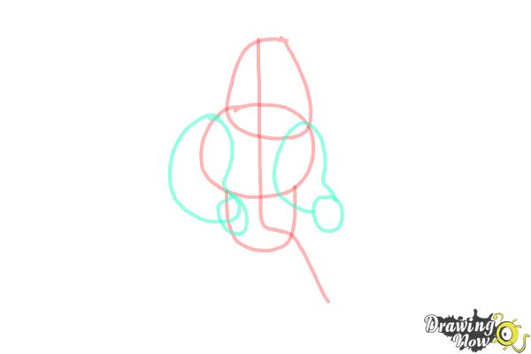 How to Draw Joe, Joseph Swanson from Family Guy - Step 3 How to Draw Joe, Joseph Swanson from Family Guy - Step 3