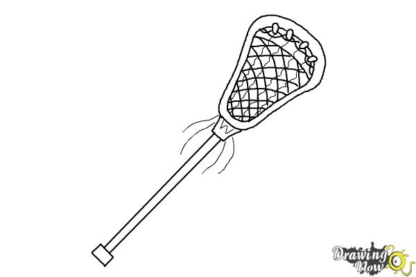 How To Draw A Lacrosse Stick - Treatbeyond2