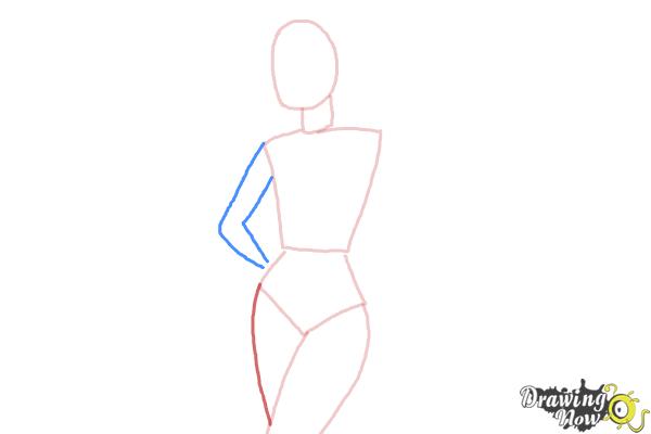 How To Draw A Woman Body Drawingnow