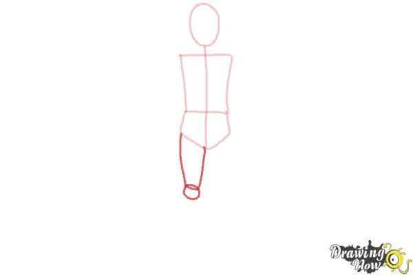 How to Draw a Body Outline - Step 4