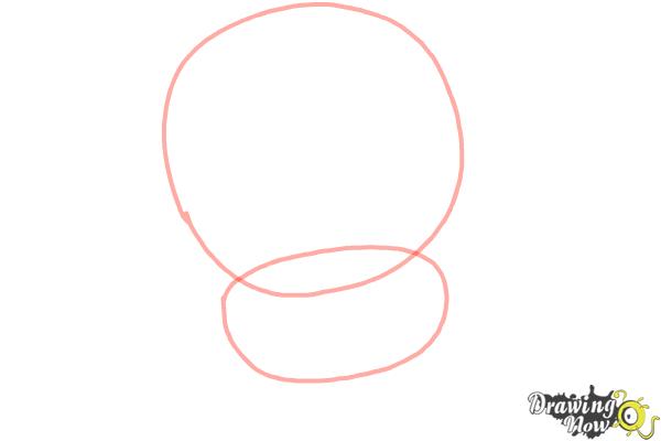 How to Draw a Baby Face - Step 1 How to Draw a Baby Face - Step 1
