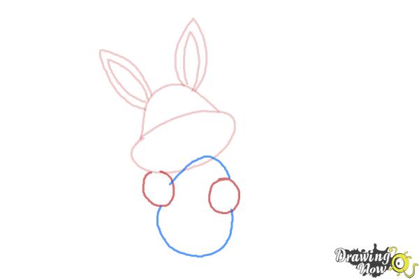 How to Draw The Easter Bunny Step by Step - DrawingNow