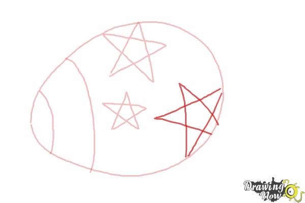 How to Draw an Easter Egg - Step 5 How to Draw an Easter Egg - Step 5