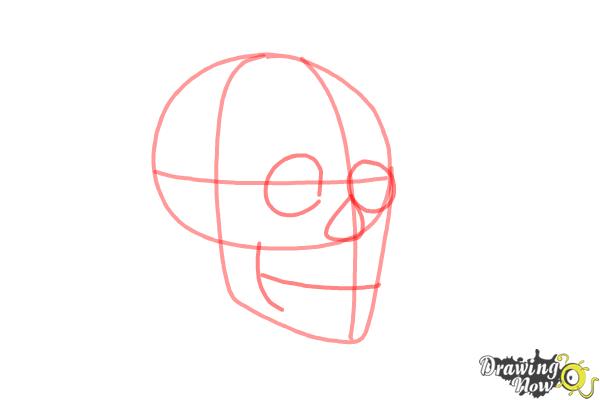 How to Draw a Skull Step by Step - DrawingNow