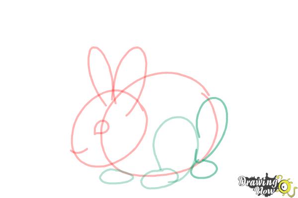 How to Draw a Baby Bunny - Step 8