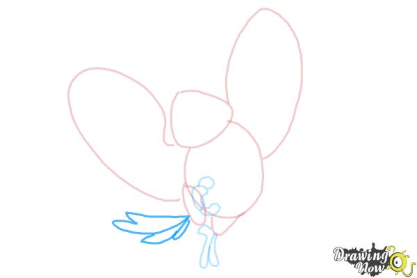How to Draw Carla from Rio 2 - Step 5