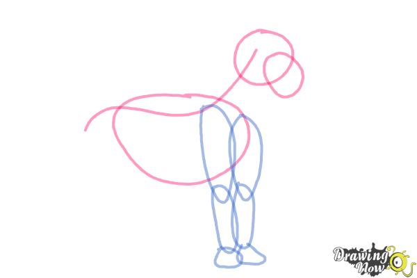 How to Draw a Lion Step by Step - Step 3 How to Draw a Lion Step by Step - Step 3