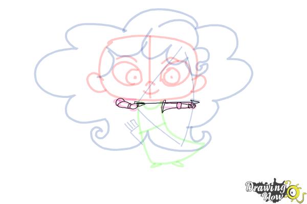 How to Draw Chibi Merida - Step 10