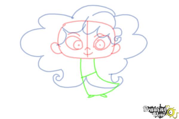 How to Draw Chibi Merida - Step 7