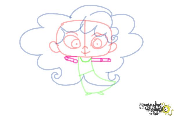 How to Draw Chibi Merida - Step 8