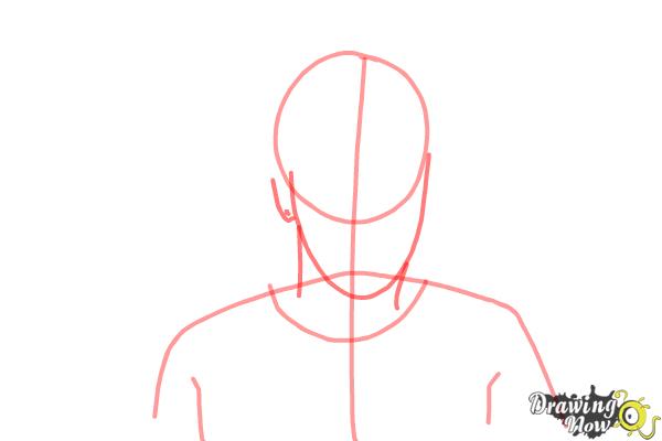 How to Draw Dan Howell - Step 3 How to Draw Dan Howell - Step 3