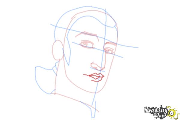 How to Draw Kanan, The Cowboy Jedi from Star Wars Rebels - Step 7
