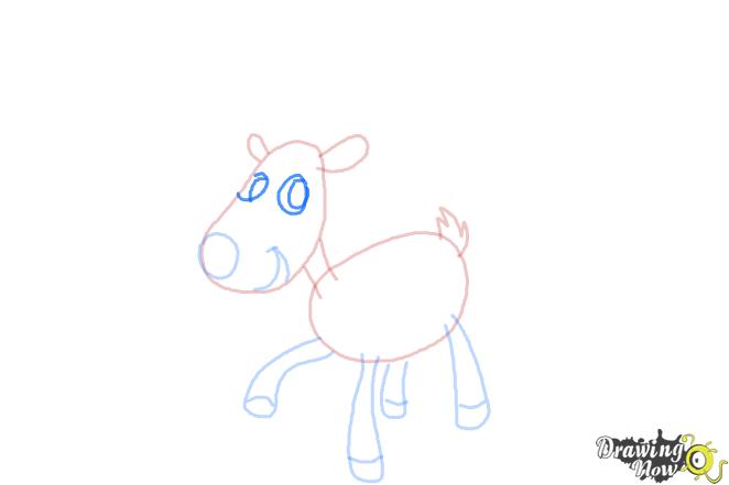 How to Draw a Reindeer For Kids - DrawingNow