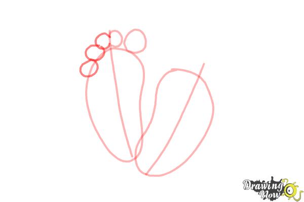 How to Draw Baby Feet - Step 5