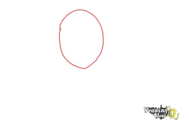 How to Draw Mizuki from Kamisama Hajimemashita - Step 1 How to Draw Mizuki from Kamisama Hajimemashita - Step 1