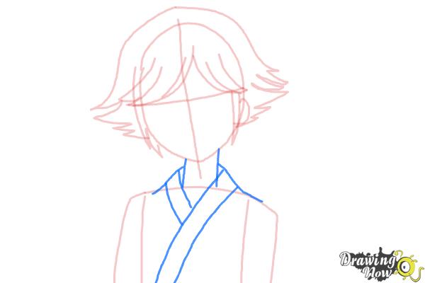 How to Draw Mizuki from Kamisama Hajimemashita - Step 5