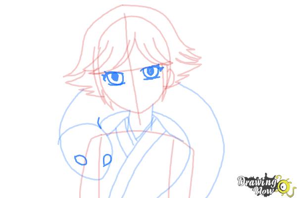 How to Draw Mizuki from Kamisama Hajimemashita - Step 7