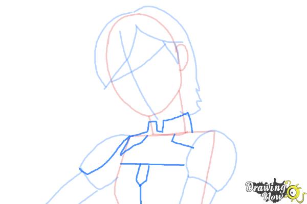 How to Draw Sabine, The Explosive Artist from Star Wars Rebels - Step 5