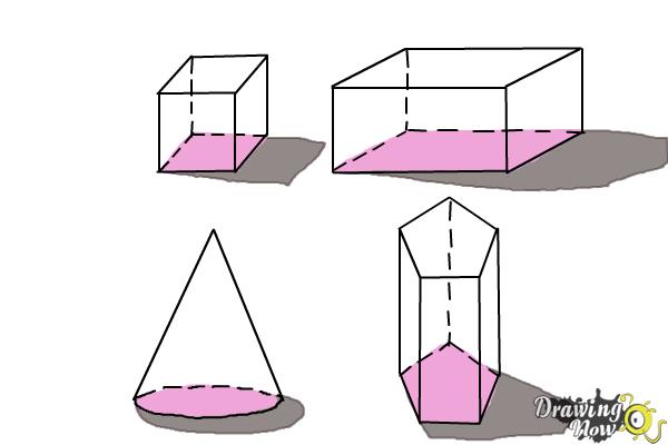 How to Draw Three Dimensional Shapes - Step 10