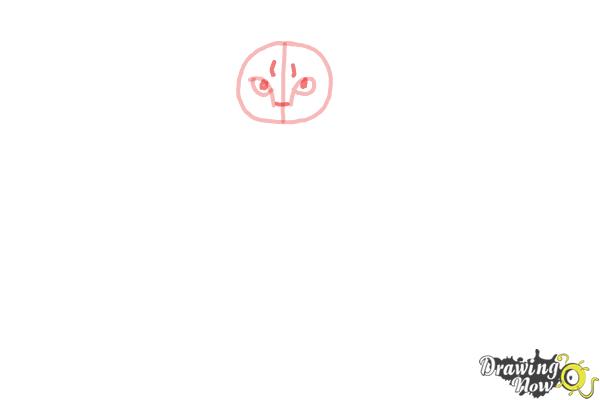 How to Draw Hawkfrost from Warrior Cats - Step 3 How to Draw Hawkfrost from Warrior Cats - Step 3