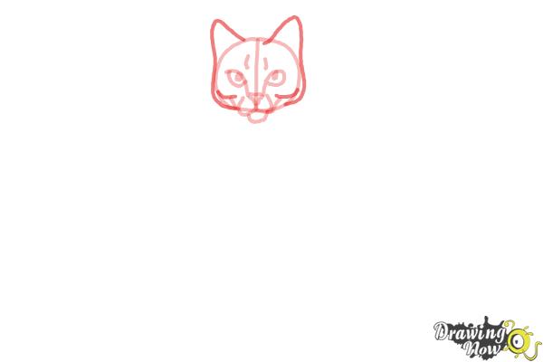 How to Draw Hawkfrost from Warrior Cats - Step 6