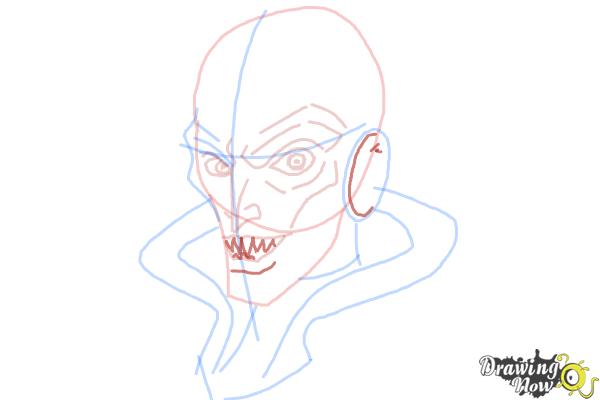How to Draw The Inquisitor from Star Wars Rebels - Step 7