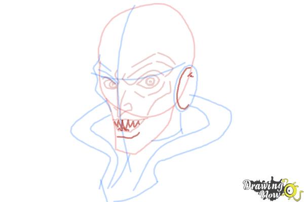 How to Draw The Inquisitor from Star Wars Rebels - Step 7