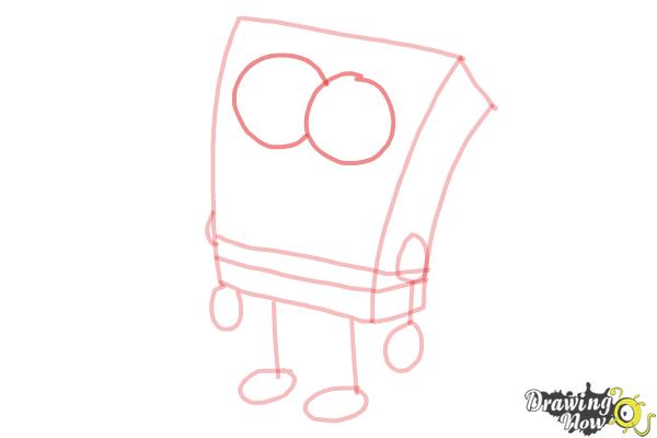 How to Draw Spongebob Step by Step - Step 8