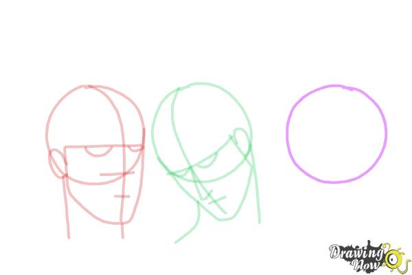 How to Draw a Head Shape - Step 11