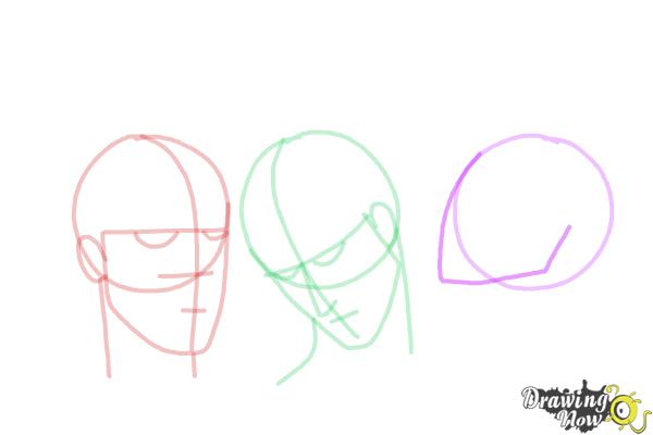 How to Draw a Head Shape - Step 12